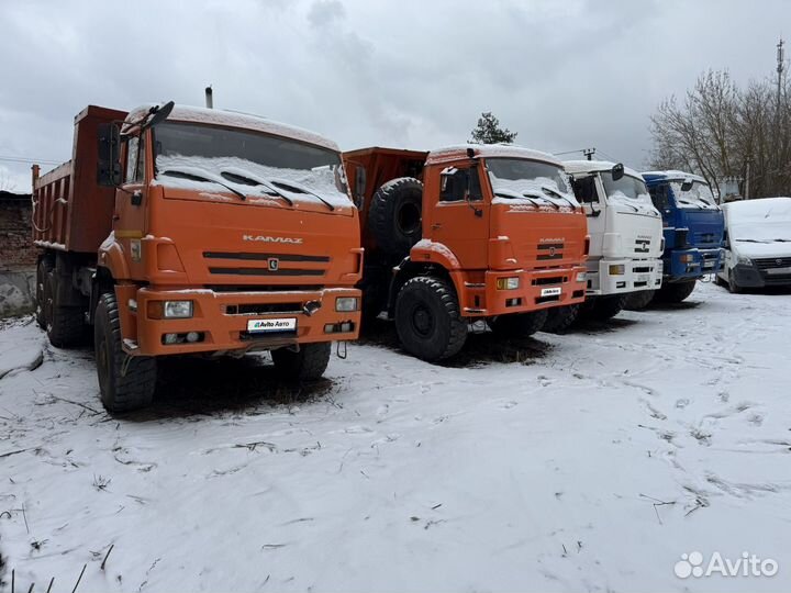 Самосвал 12 м³ КАМАЗ 65222, 2011