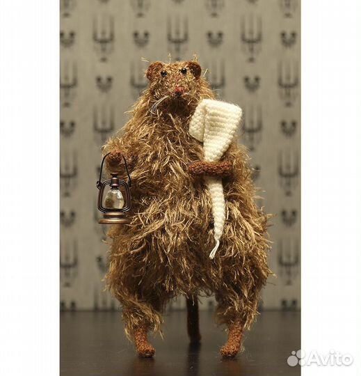 Бессонный крыс игрушка интерьерная