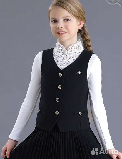 Жилет школьный для девочки