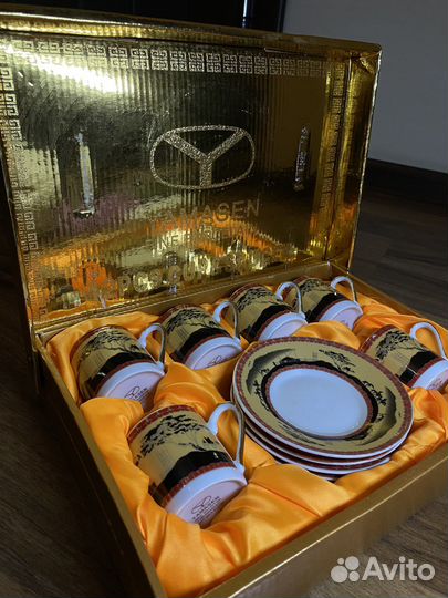 Кофейный сервиз,набор японский Yamasen gold