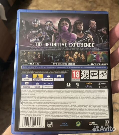 Игра mortal kombat 11 ultimate на PS 4