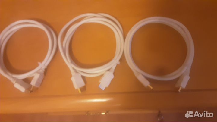 Кабель hdmi panasonic 3шт по 1м20см
