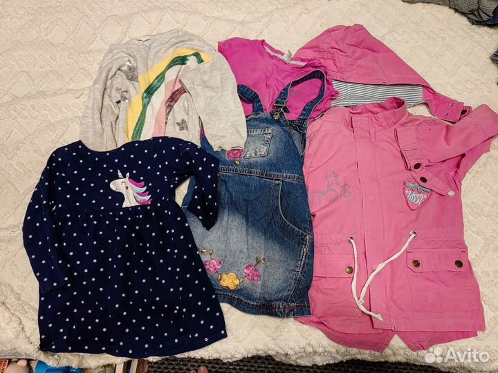 Пакет вещей для девочки 92