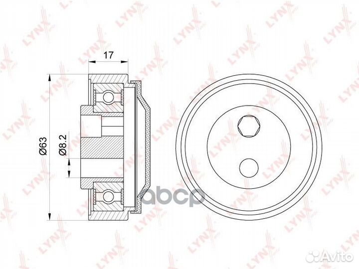 Ролик ремня приводного VAG A4/A6/superb 97- PB5