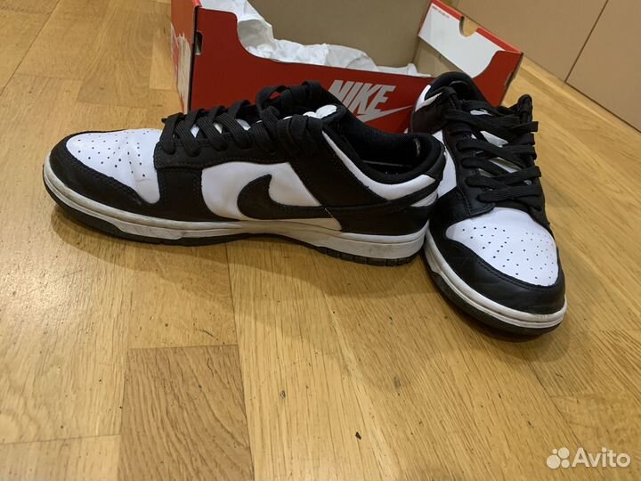 Кроссовки мужские nike dunk чб