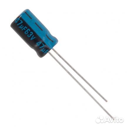 Конденсатор электролитический 47x63 (6,3x11) TK Ja