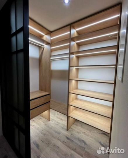 Гардеробная на заказ за 5 дней