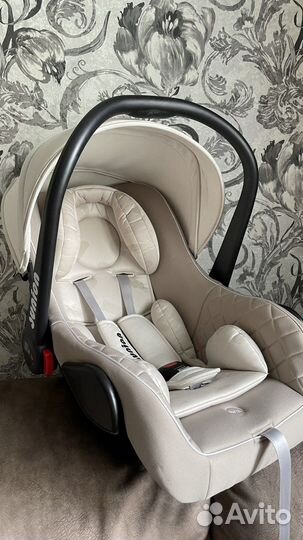 Автолюлька junion Uma группа 0+ (0-13 кг), серый