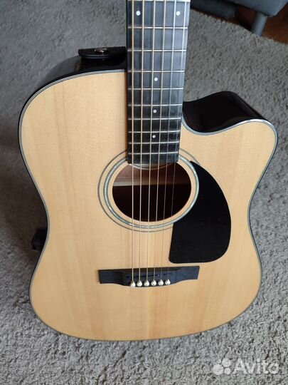 Электроакустическая гитара Fender CD60ce nat