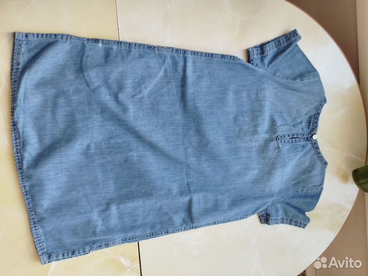 Джинсовое платье 122/128 Hema