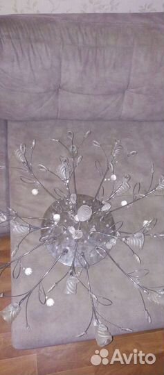 Люстра потолочная бу