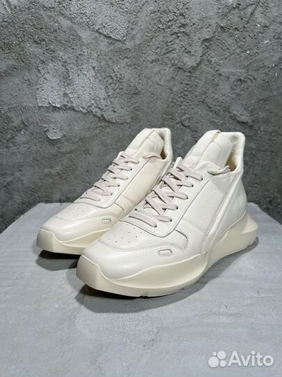 Кроссовки Rick Owens Geth Runner Milk