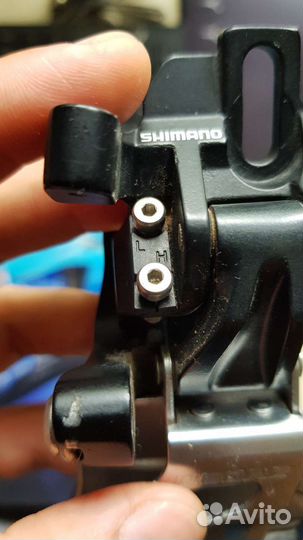 Shimano deore FD-M618. Переключатель передний
