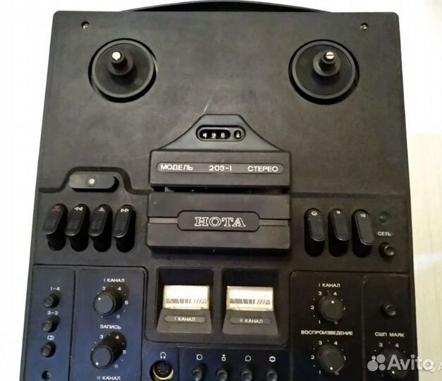 Магнитофон нота 203-1