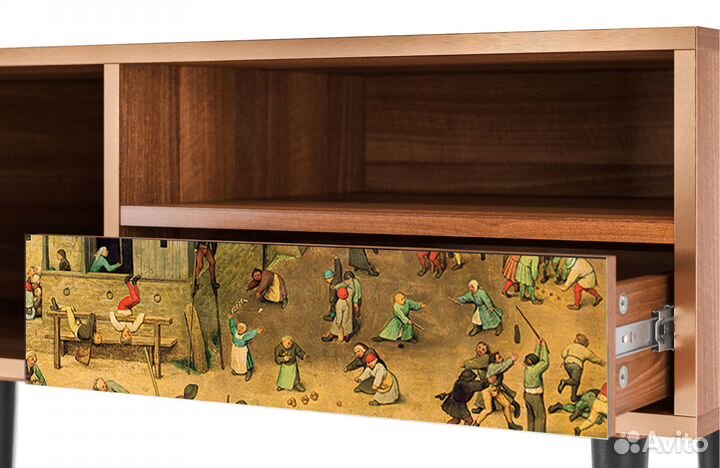 Тв-тумба T3 - Орех - Children's Games