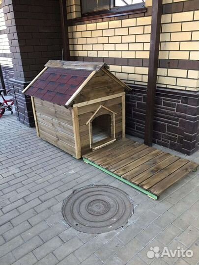 Будка для собаки утепленная