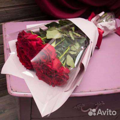 Букет из красных роз. Цветы доставка Иркутск