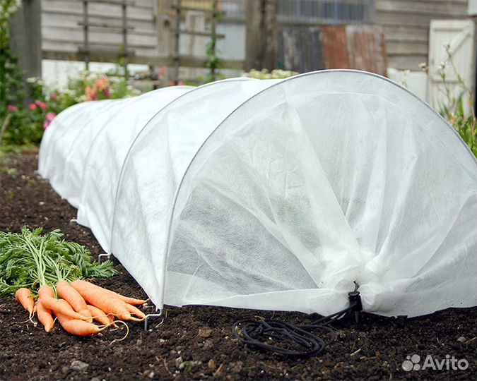 Агротекстиль Спанбонд суф 30 гм.кв белый рулонный