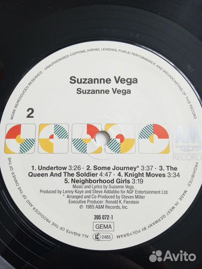 Suzanne Vega Made in West Germany