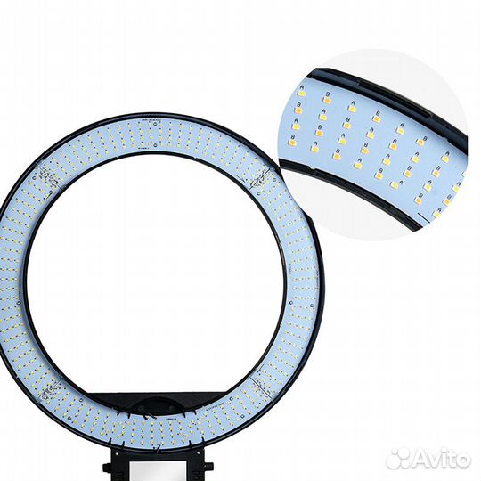 Лампа кольцевая LED 60w 2800-6000K