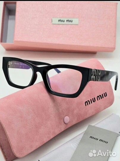 Очки имиджевые miu miu