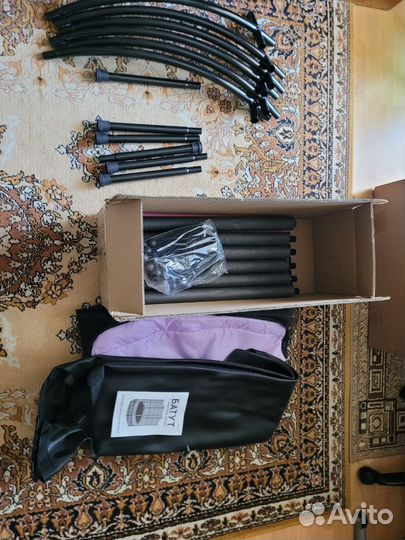 Детский батут с сеткой Новый диаметр 140 см