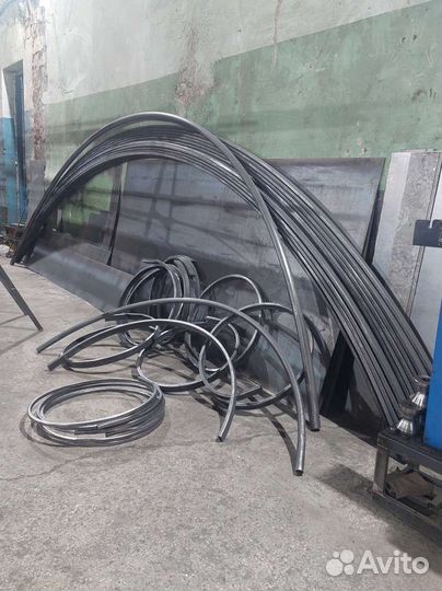 Услуги трубогиба, гибка круглой и профильной трубы