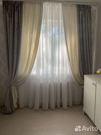 Комплект шторы и тюль