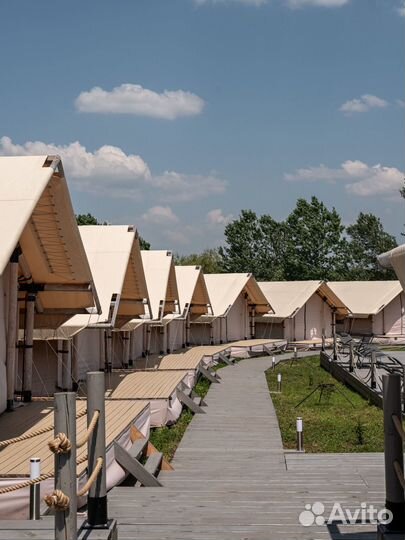 Десятиметровый шатер для праздников