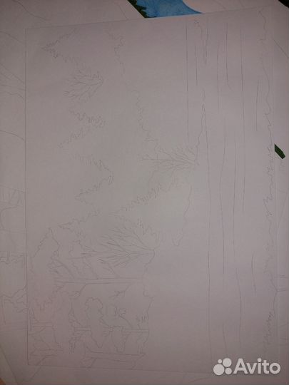 Эскизы под акварель