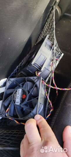 Кулер для асика 120 2,7a аналог дельта