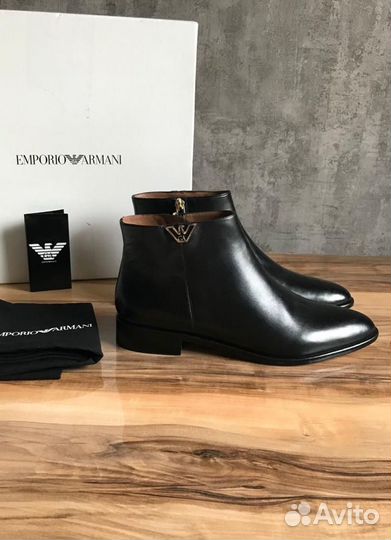 Emporio Armani полусапоги оригинал новые женские