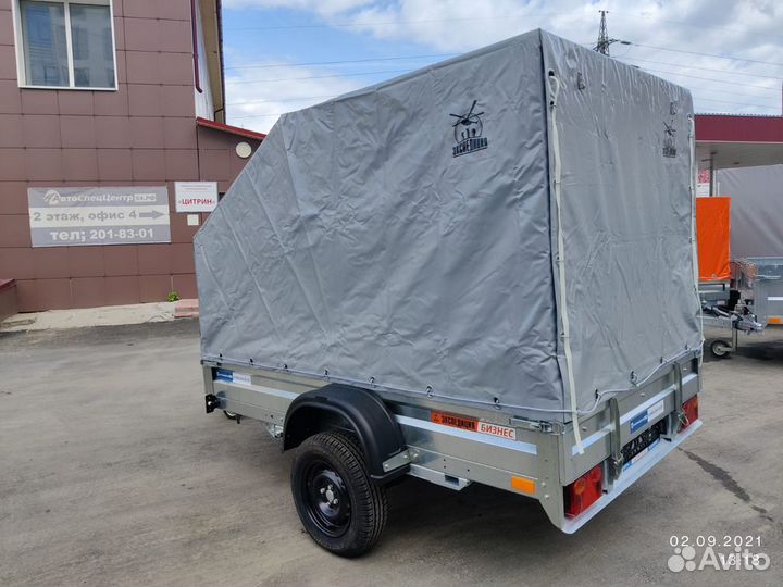 Прицеп Экспедиция 111550 (2500х1500х1500) мм. тент