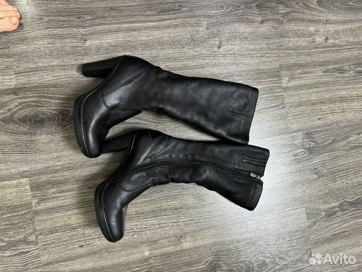 Сапоги зимние,36 размер, натуральная кожа и шерсть