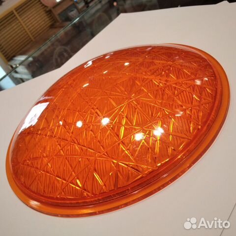 Линза, Светофильтр желтый для светофора СССР