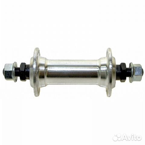 Втулка передняя 36H, алюминий, на гайках, 100мм с