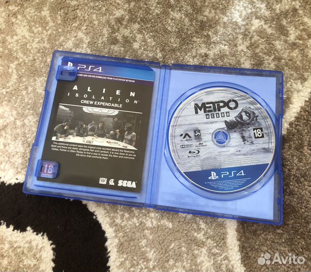 Метро исход ps4