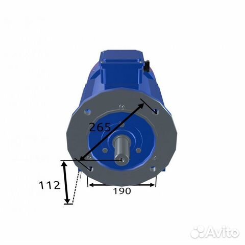 Электродвигатель аир 112ма6 (3кВт/1000об.мин)