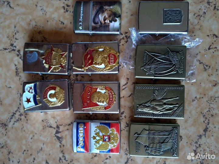 Коллекция зажигалок