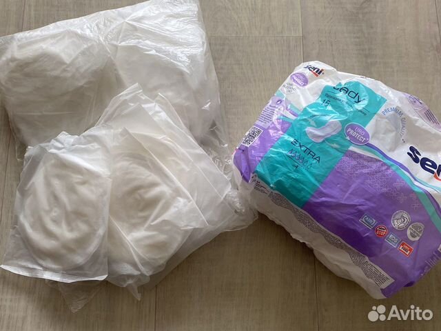 Прокладки послеродовые и вкладыши лактационные