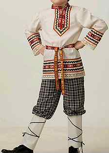 Славянский русский костюм на мальчиков