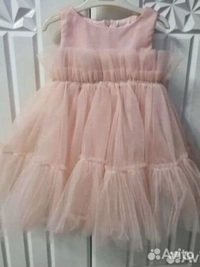 Платье детское праздничное пышное фатин