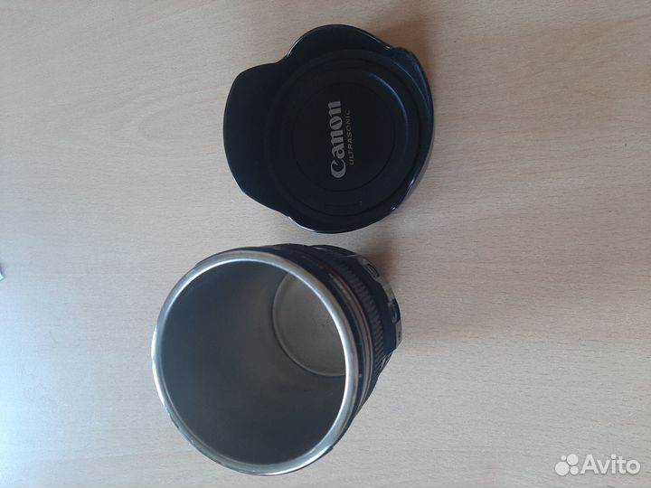 Термокружка фотообъектив Canon для фотографа