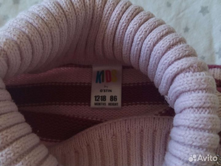 Свитер для девочки 86