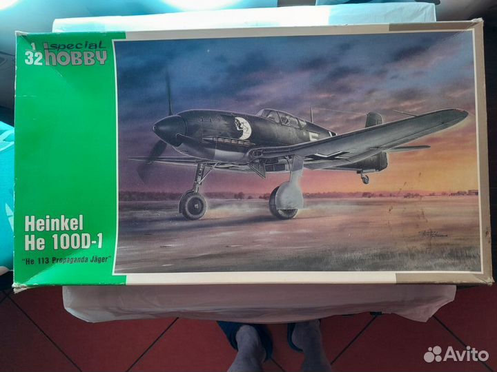 Сборная модель He 100D-1 от,Special Hobby, в 1:32