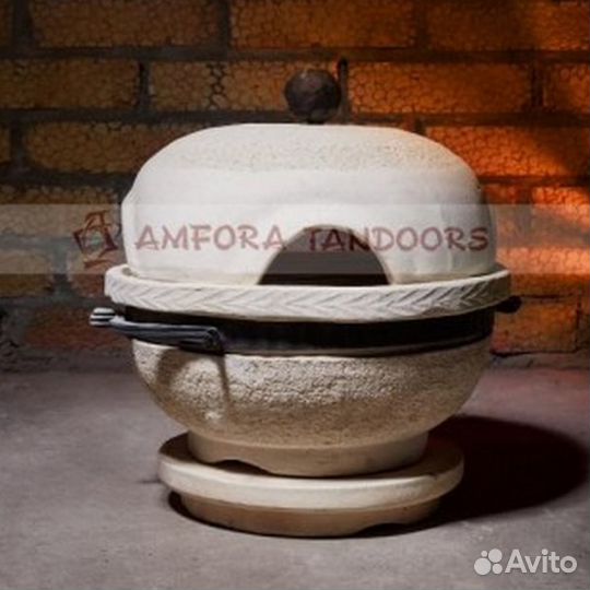 Жаровня-гриль амфора настольная