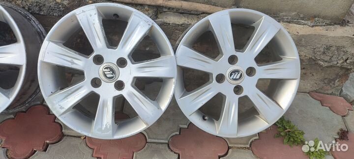 Продам литые диски 4 100 на Лифан Солано