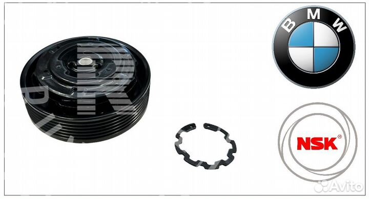 Муфта компрессора NSK BMW 5 седан V (E60, E60N)