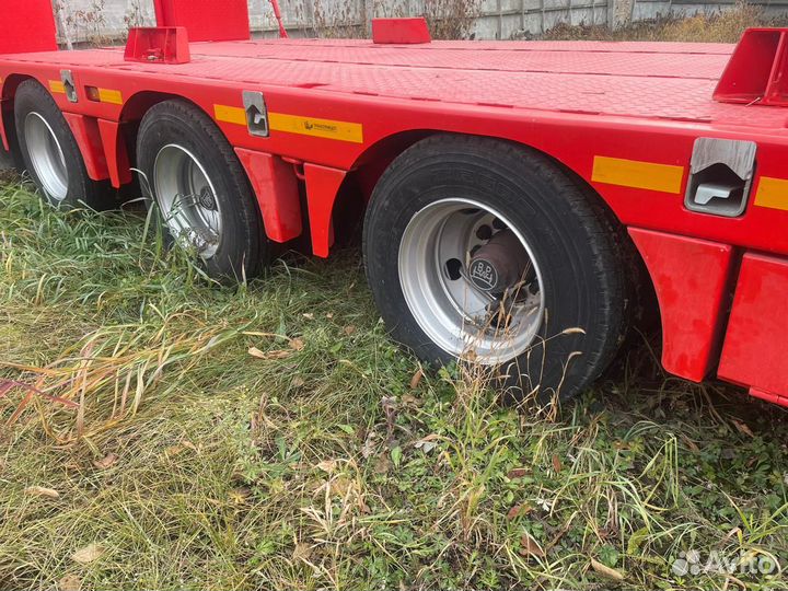 Полуприцеп трал (тяжеловоз) Трансприцеп Низкорамный, 2024