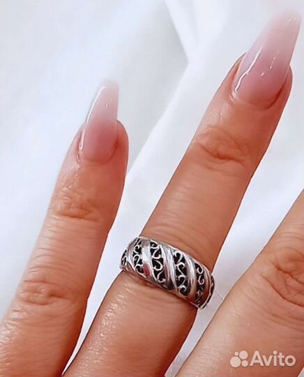 Серебряное кольцо 925 пробы (м)